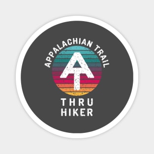 Appalachian Trail Thru Hiker Sunset weathered Magnet